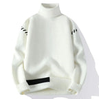 Benedict | Men’s Patchwork Knit Sweater