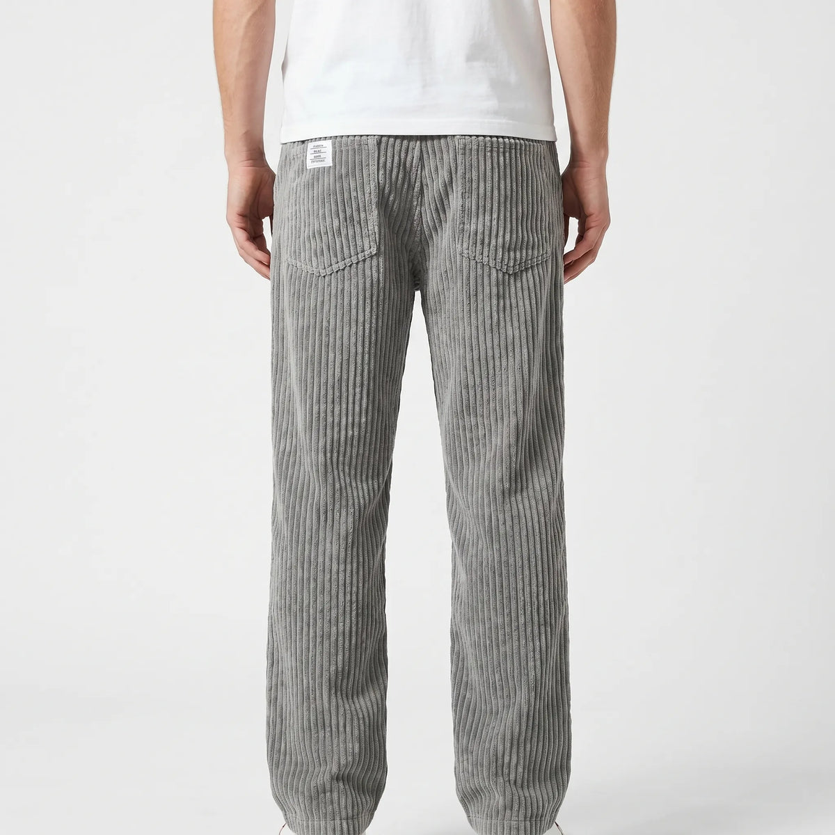Men’s trousers | Corduroy trousers with elastic waistband