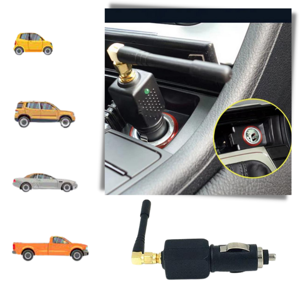 Koadclo | Portable GPS Signal Blocker for Car – 12V Lighter Powered Privacy Device for Vehicles