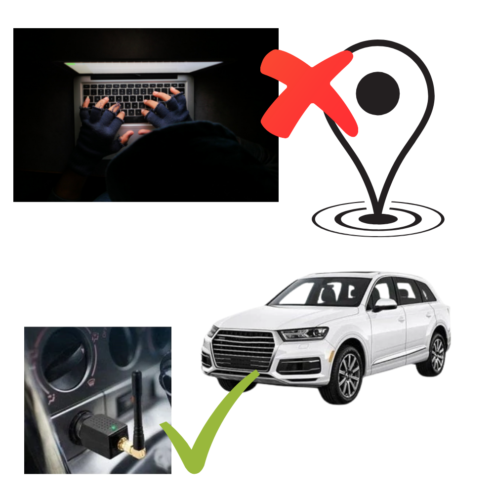 Koadclo | Portable GPS Signal Blocker for Car – 12V Lighter Powered Privacy Device for Vehicles