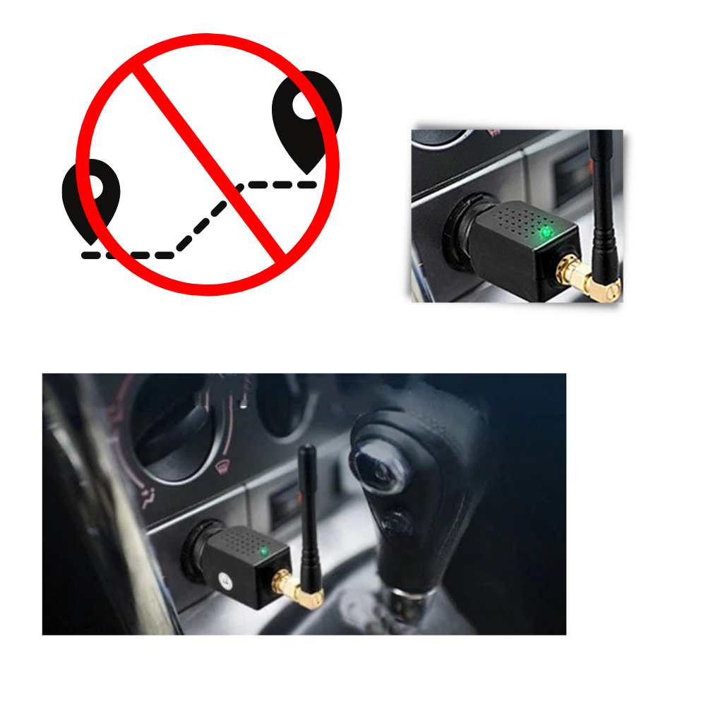 Koadclo | Portable GPS Signal Blocker for Car – 12V Lighter Powered Privacy Device for Vehicles