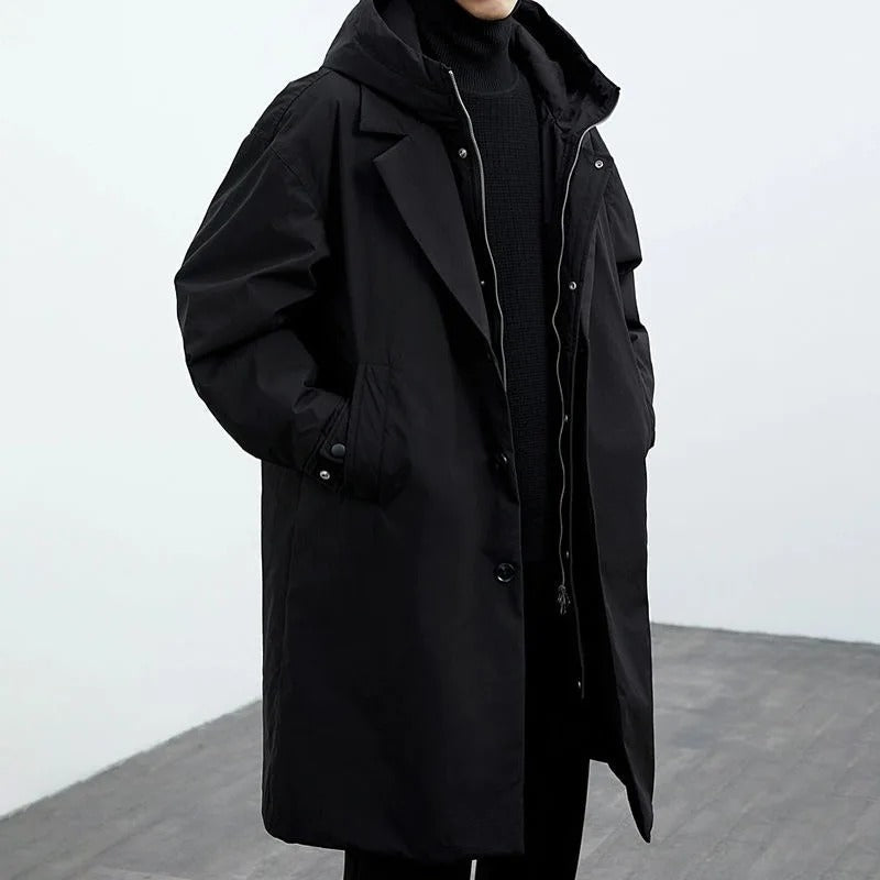 Calderon | Men’s Long Hooded Winter Coat