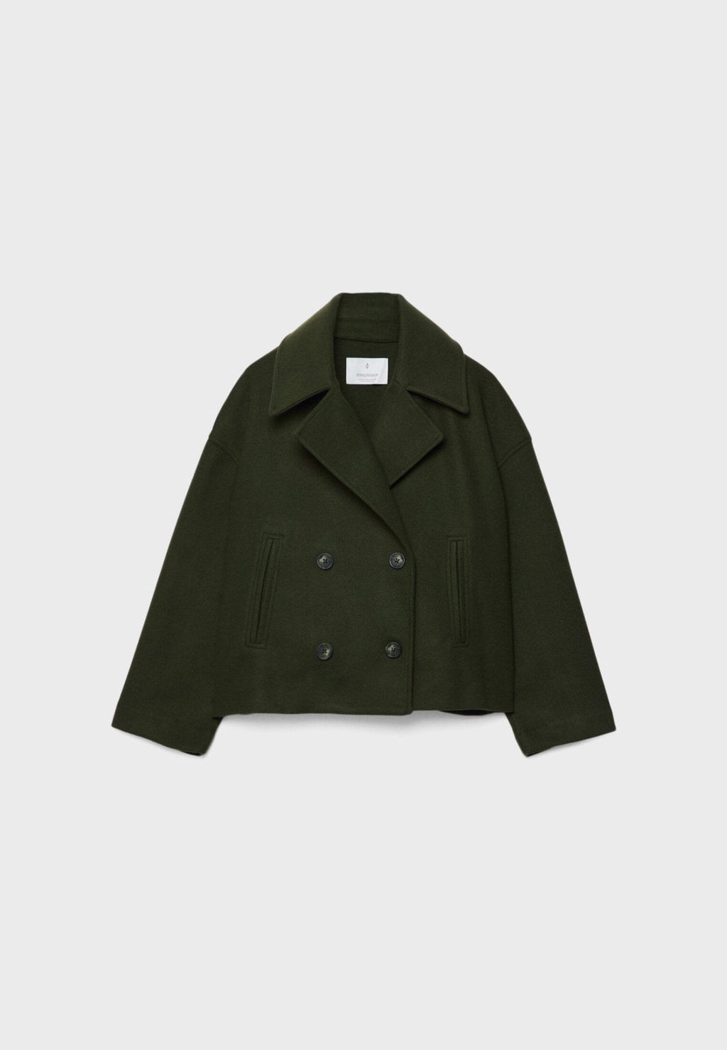 Celly | Women’s Cropped Double-Breasted Jacket