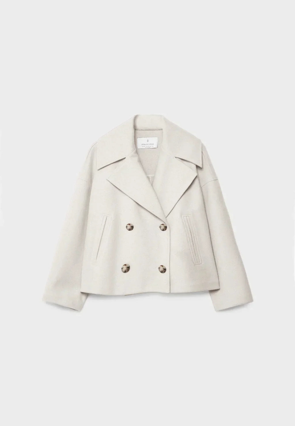 Celly | Women’s Cropped Double-Breasted Jacket