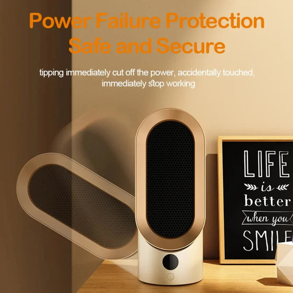 koadclo | Ceramic Space Heater - Electric Indoor Fast Heating Quiet Portable