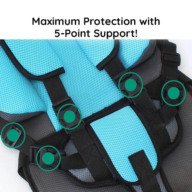 koadclo | Child Protection Car Cushion Seat – Booster Cushion for Kids
