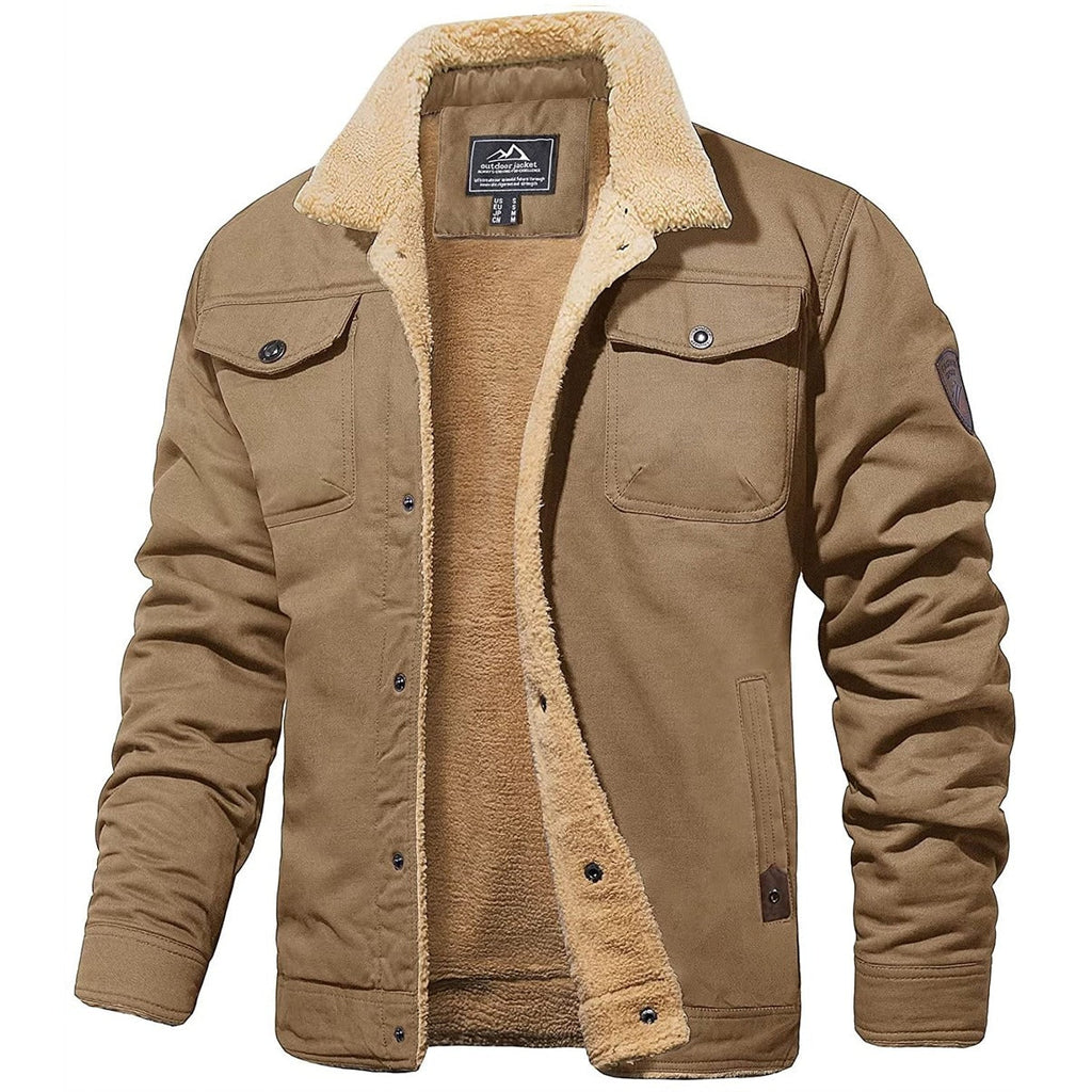 Cristoff | Men’s Sherpa-Lined Winter Jacket