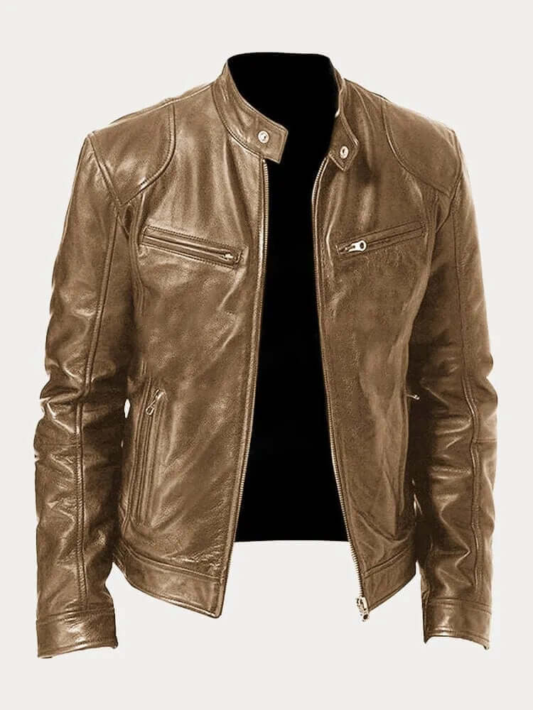 Danny | Men’s Rugged Leather Jacket