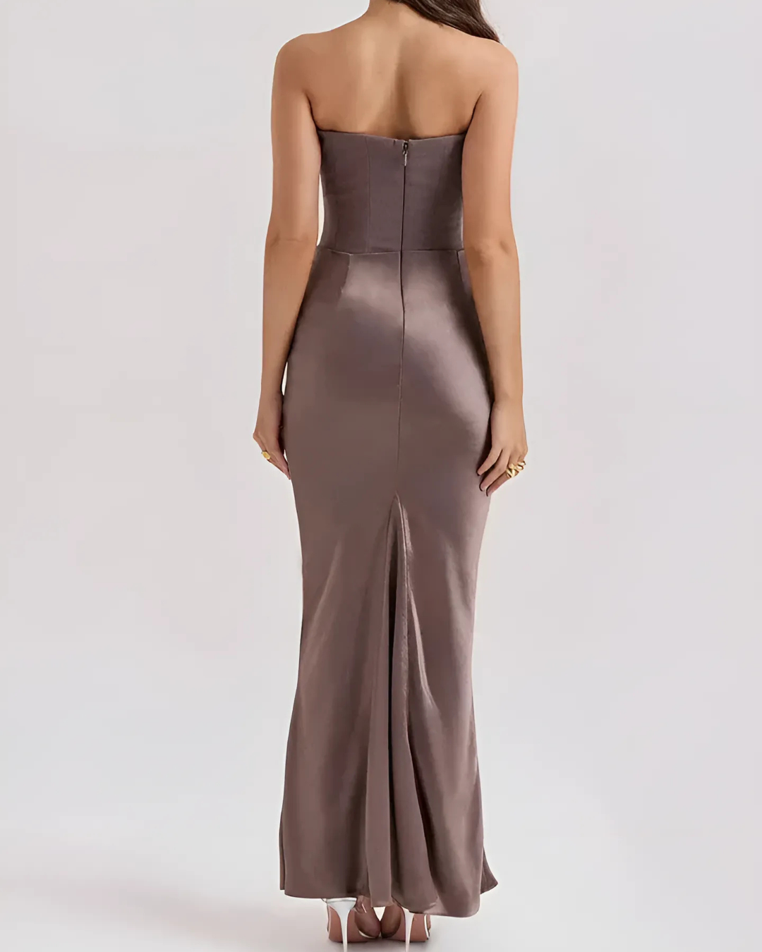 Donna | Women’s Strapless Elegant Maxi Dress