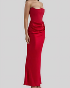 Donna | Women’s Strapless Elegant Maxi Dress