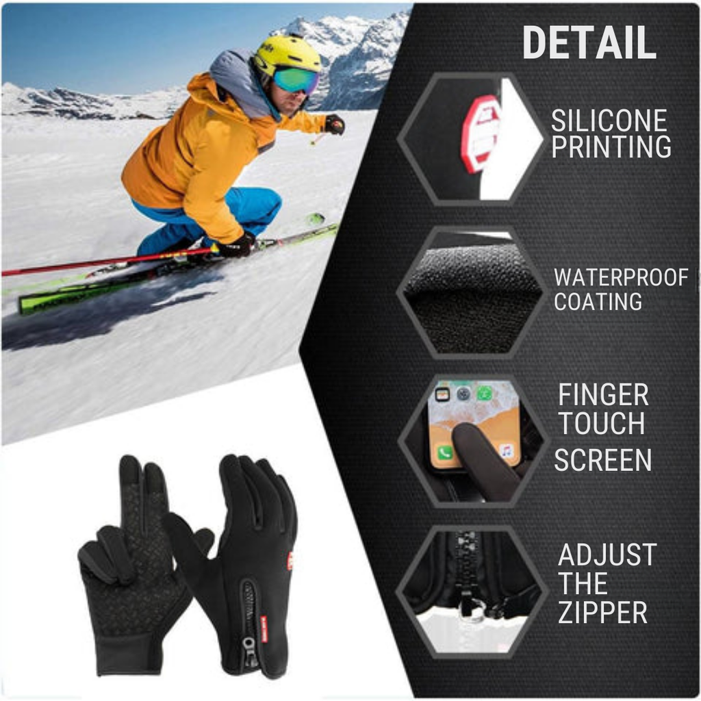 Glacier | Unisex Thermal Winter Gloves