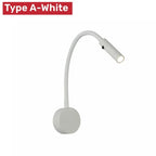 Koadclo | Modern Flexible LED Reading Wall Lamp with Switch - 1W/3W