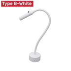 Koadclo | Modern Flexible LED Reading Wall Lamp with Switch - 1W/3W