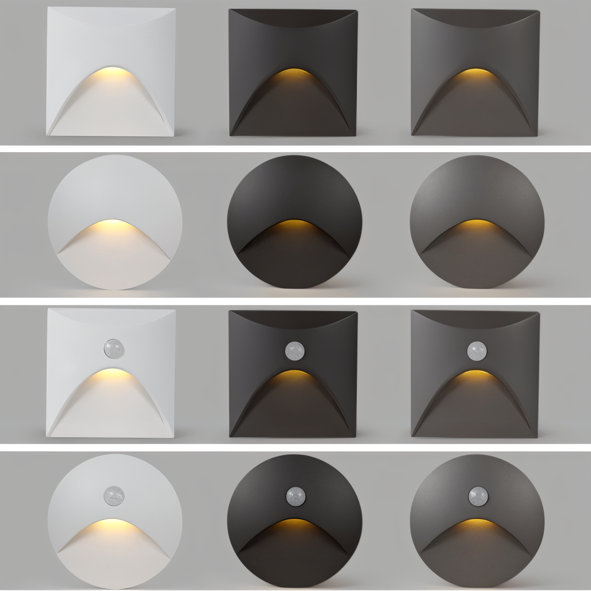 Koadclo | LuminiPath – Waterproof IP65 Wall Light – Indoor & Outdoor Motion Sensor LED Wall Light
