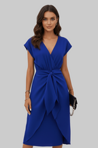 Jolena | Elegant Wrap Midi Dress