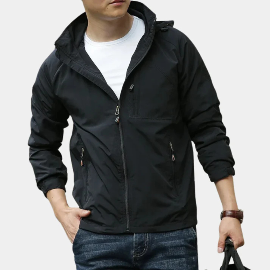 Lester | Men’s Waterproof Cargo Zipper Jacket