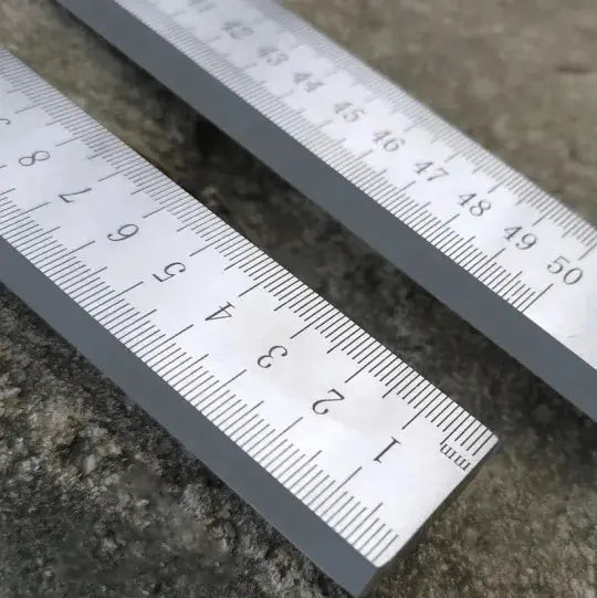 Koadclo | Hardened Steel Ruler - Multi-Purpose Emergency Tool