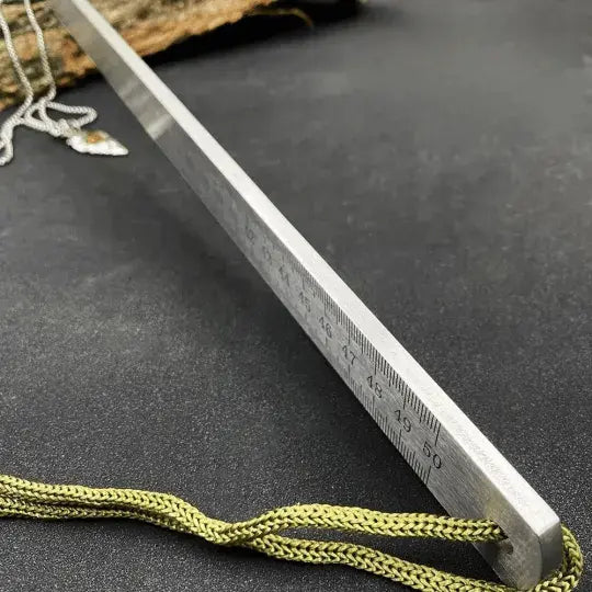 Koadclo | Hardened Steel Ruler - Multi-Purpose Emergency Tool