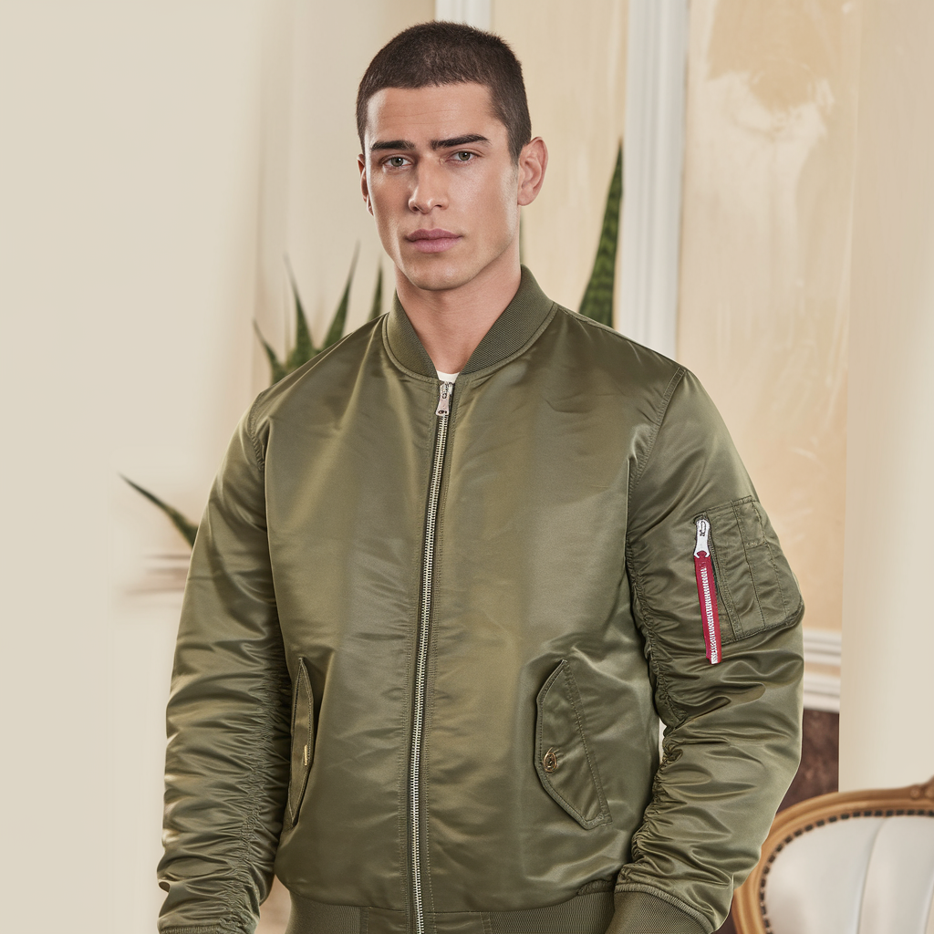 Logan | Men’s Pilot Bomber Jacket