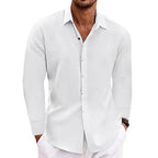 Lorino | Men’s Long-Sleeve Linen Shirt