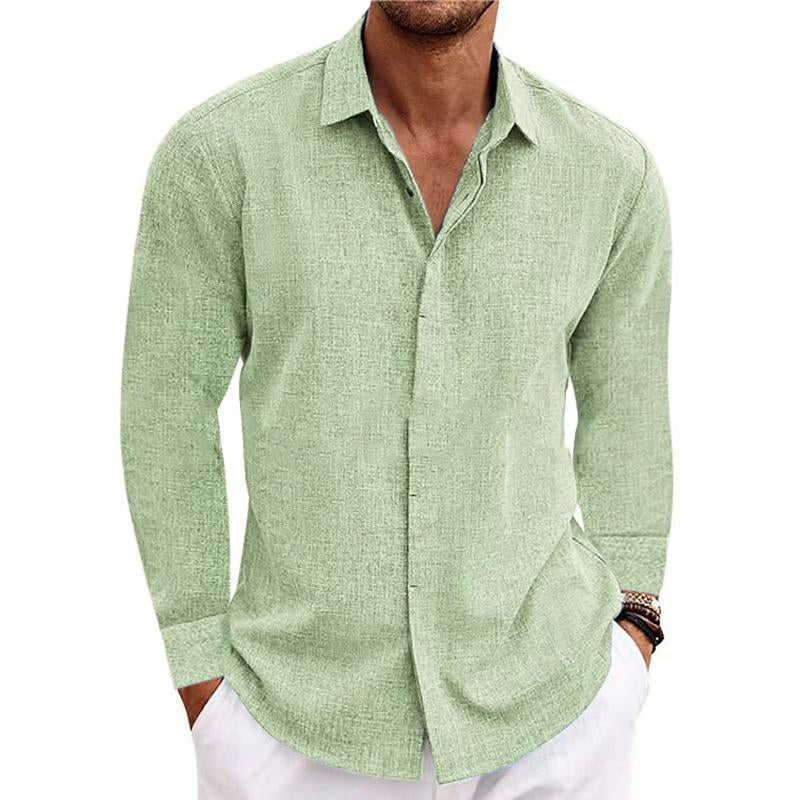 Lorino | Men’s Long-Sleeve Linen Shirt