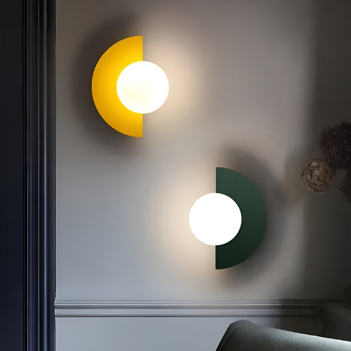 Koadclo | LumiSphere Light - Modern Plug-in Wall Sconce