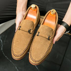 Marcel | Men’s Handstitched Suede Loafers