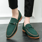 Marcel | Men’s Handstitched Suede Loafers