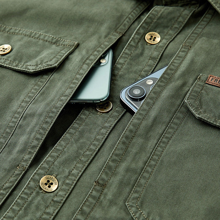 Dockside Cotton Work Shirt