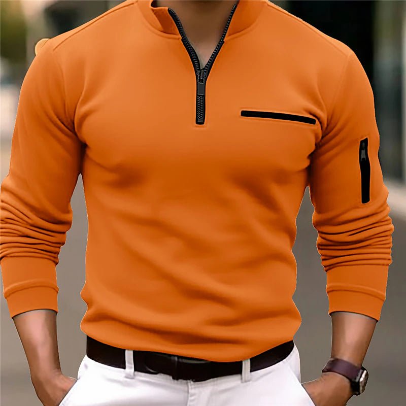 Pete | Men’s Quarter-Zip Polo