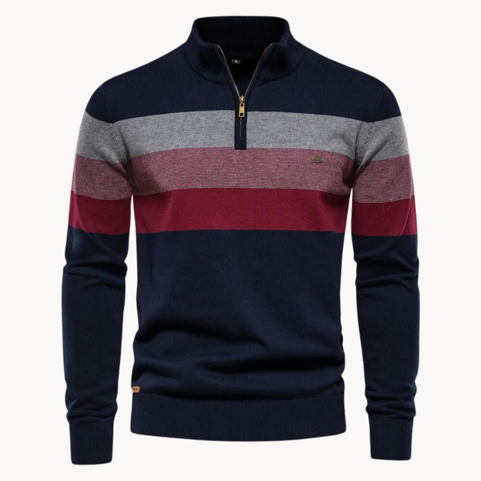 Quarter | Men’s Refined Striped Sweater