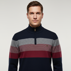 Quarter | Men’s Refined Striped Sweater