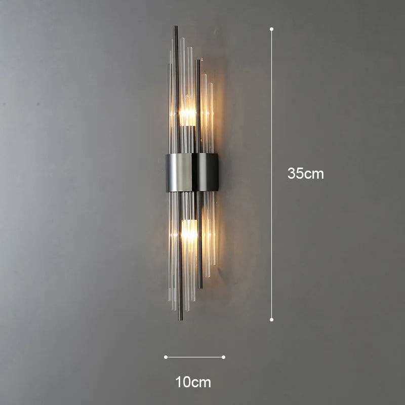 Koadclo | Elegant LED Wall Lamp in Gold – Modern Sconce for Living Room & Bedroom