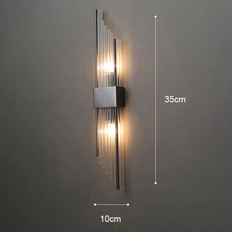 Koadclo | Elegant LED Wall Lamp in Gold – Modern Sconce for Living Room & Bedroom