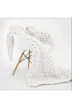 Koadclo | Cozy Knit Chunky Blanket – Thick Handmade Throw for Couch & Bed