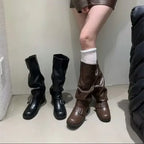 knee high boots