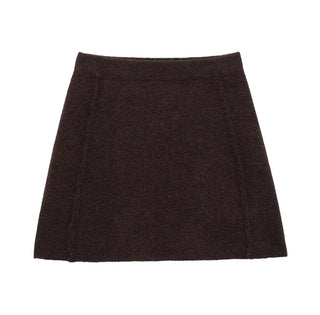 dark brown skirt