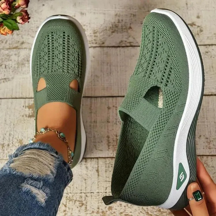 Women's Casual Breathable Slip On Orthopaedic Walking Sneakers (Buy 2 Free Shipping)