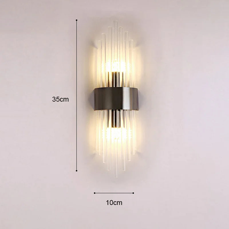 Koadclo | Elegant LED Wall Lamp in Gold – Modern Sconce for Living Room & Bedroom