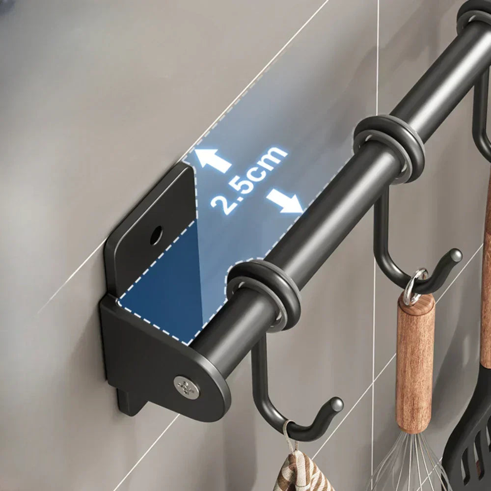 Koadclo | Kitchen Corner Shelf – Wall Storage Rack for Spices & Decor