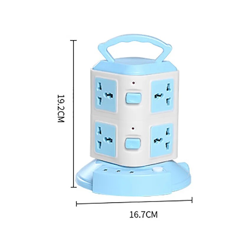 Koadclo | Tower Design Surge Protector Vertical Power Strip