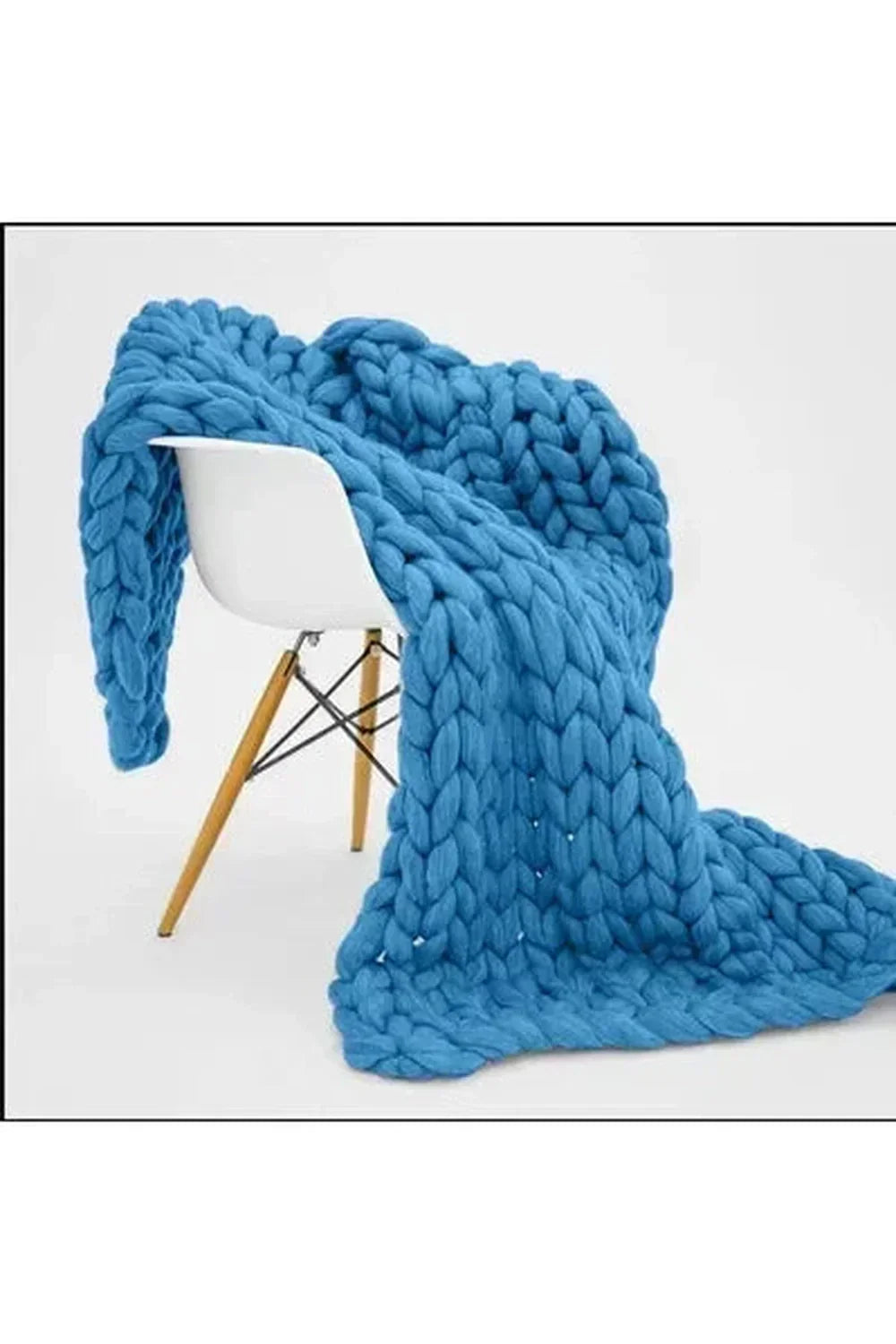 Koadclo | Cozy Knit Chunky Blanket – Thick Handmade Throw for Couch & Bed