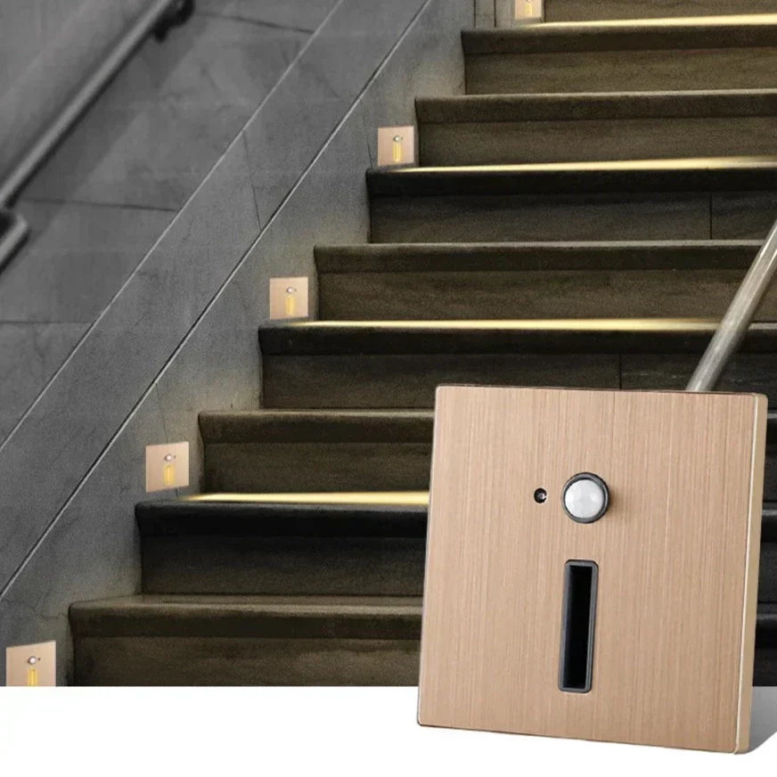 Koadclo | Schneider Motion Detector Wall Sensor – Stair Light with PIR Motion Activation
