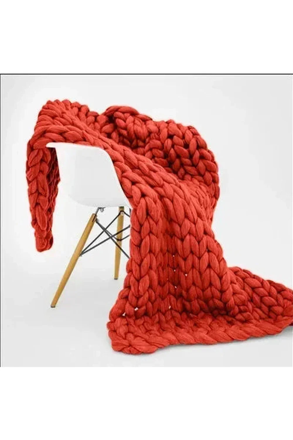 Koadclo | Cozy Knit Chunky Blanket – Thick Handmade Throw for Couch & Bed