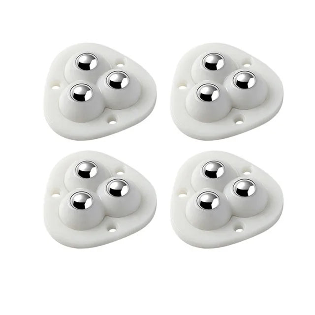 Koadclo | Self-Adhesive Full Rotating Furniture Mover Wheel Rollers
