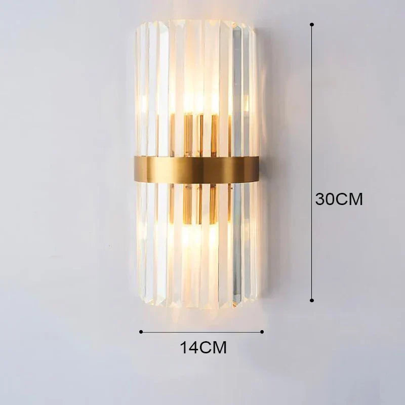 Koadclo | Elegant LED Wall Lamp in Gold – Modern Sconce for Living Room & Bedroom