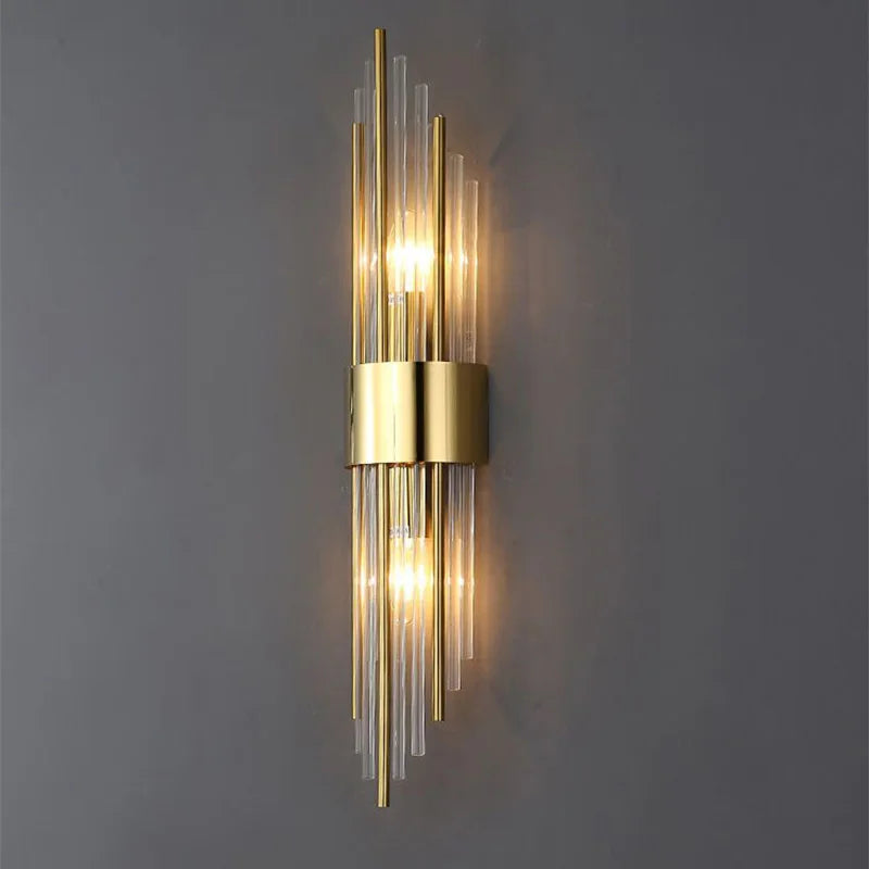 Koadclo | Elegant LED Wall Lamp in Gold – Modern Sconce for Living Room & Bedroom