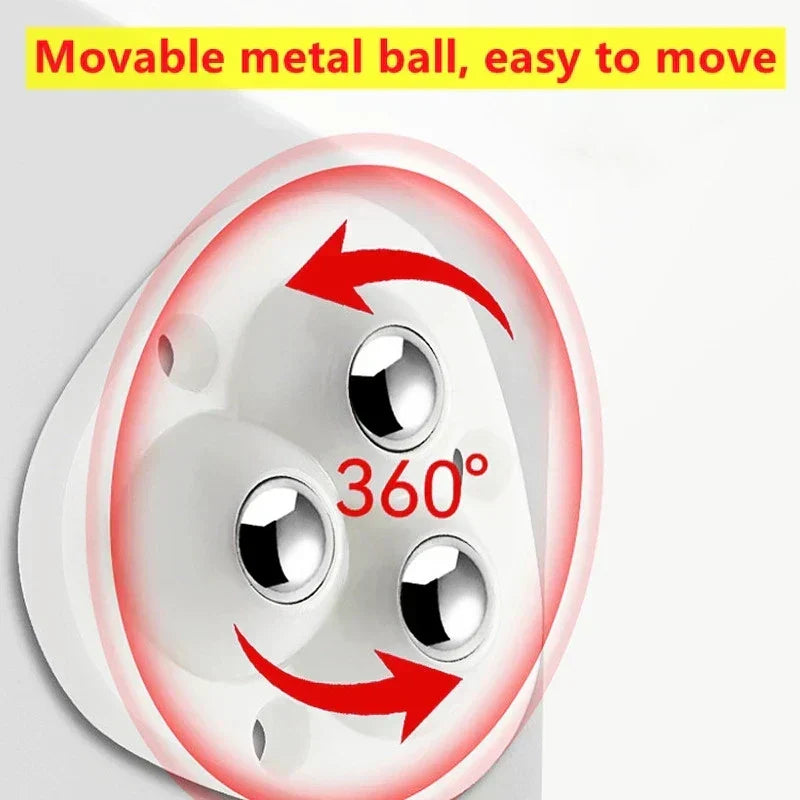 Koadclo | Self-Adhesive Full Rotating Furniture Mover Wheel Rollers