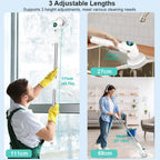 Koadclo | 8-in-1 Multifunctional Electric Cleaning Brush – Wireless & Rotating for Bathroom, Kitchen & Windows