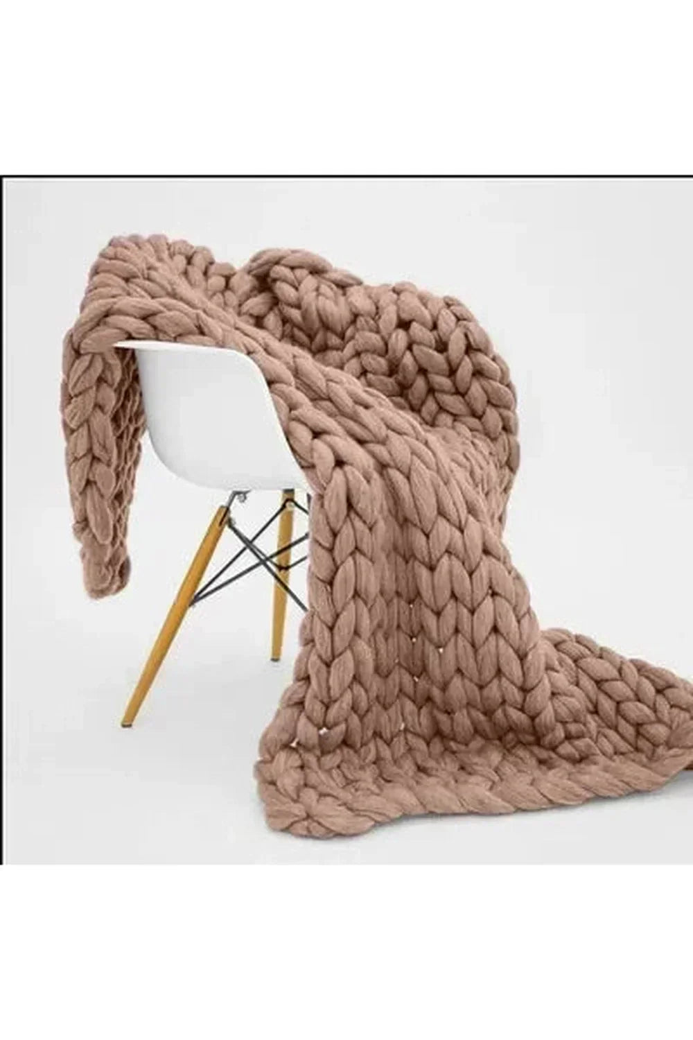 Koadclo | Cozy Knit Chunky Blanket – Thick Handmade Throw for Couch & Bed